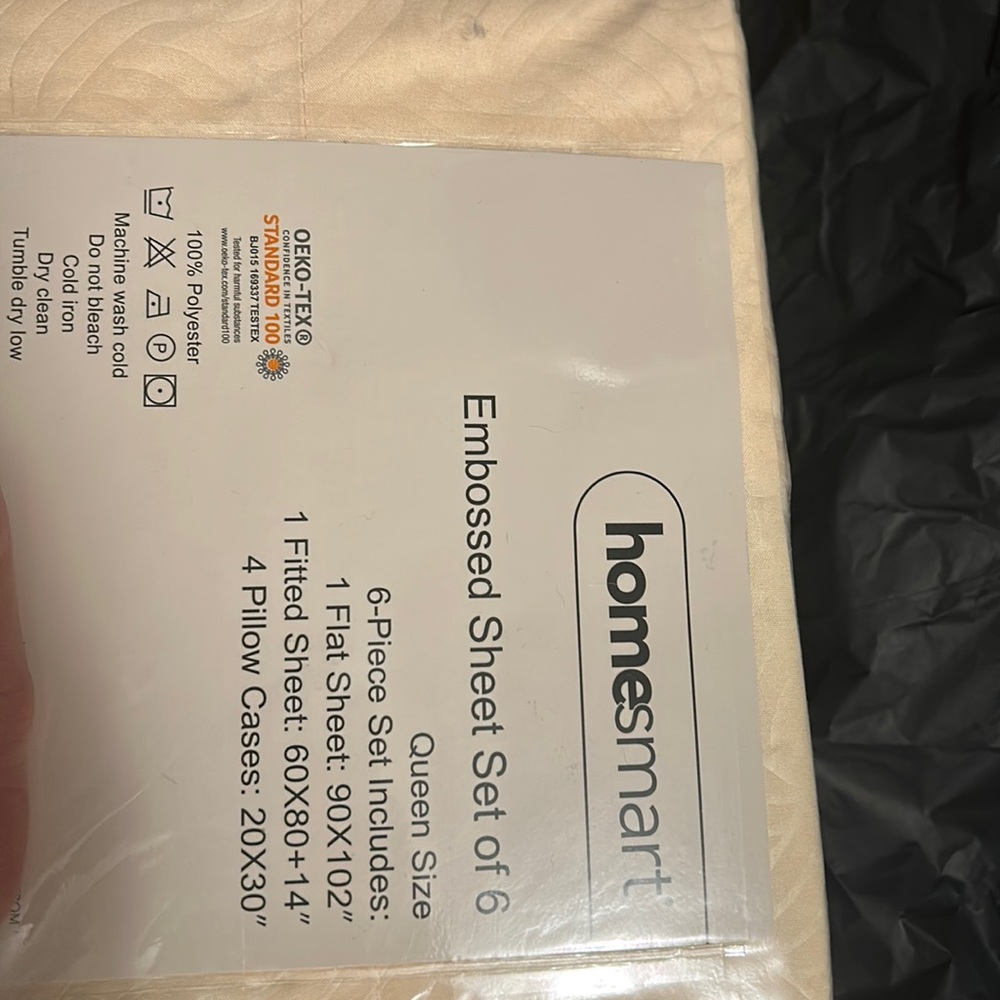New 6pc sheet set